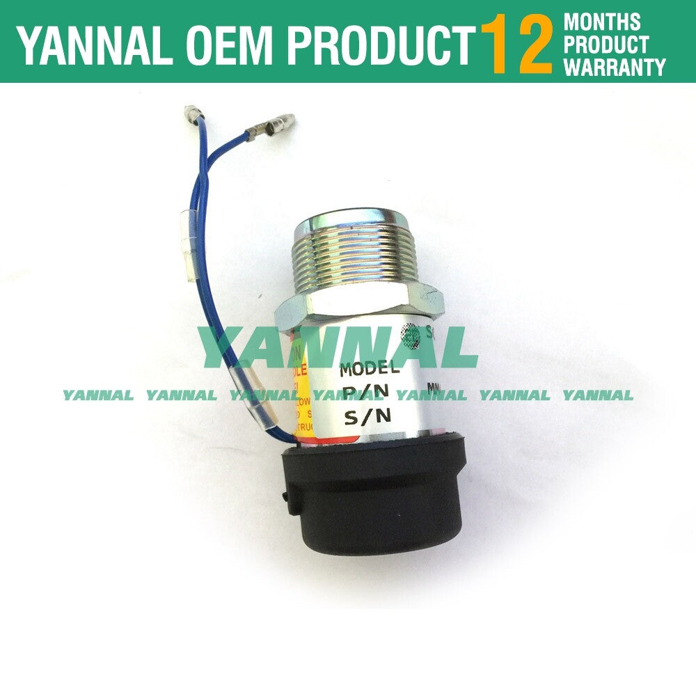Stop Solenoid 30A87-20402 is suitable for L3E, S3L, S3L2, S4L, and S4L2 diesel engines.