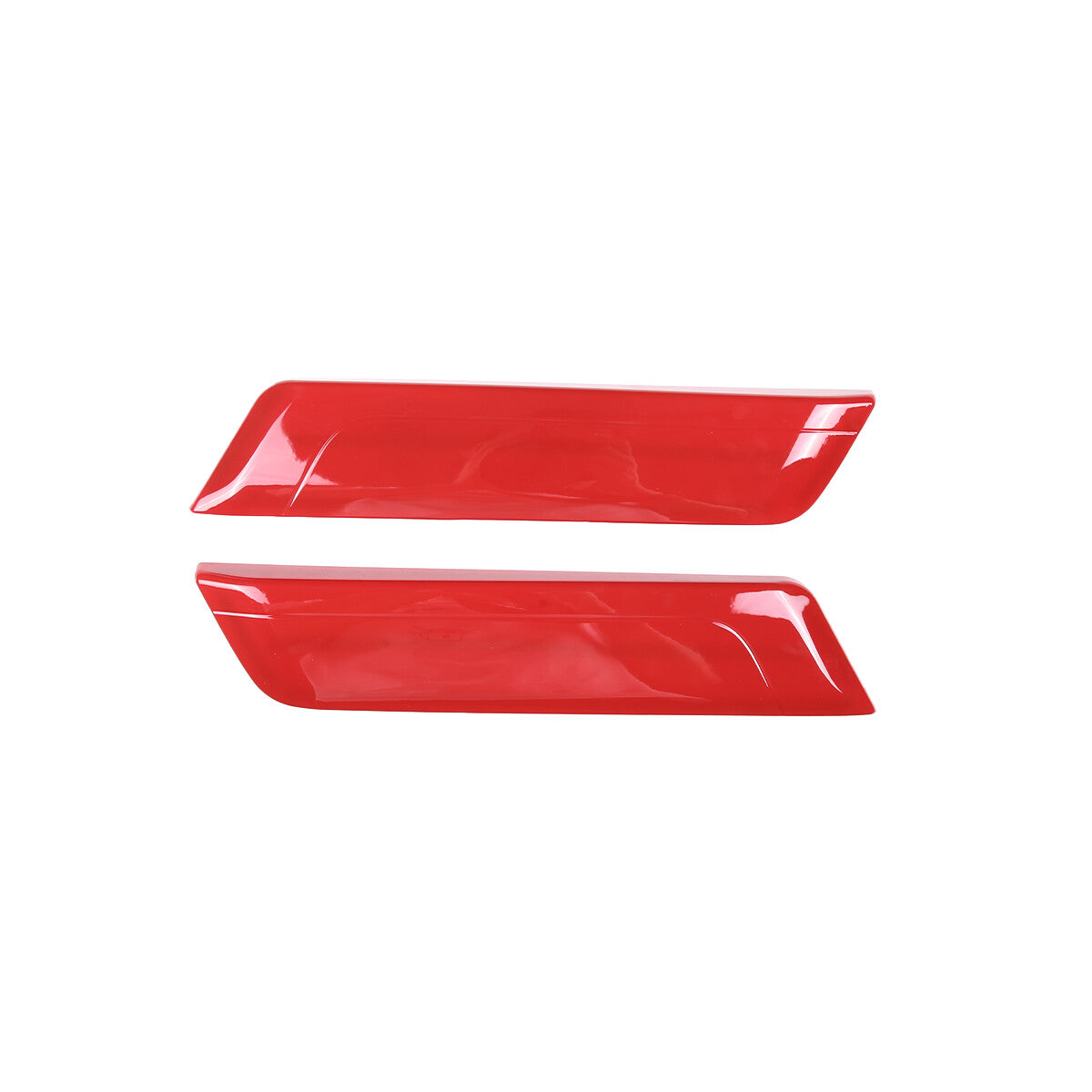 Shiny Red Interior Steering Wheel Frame Button Cover Trim for Kia K5 2021-23- v