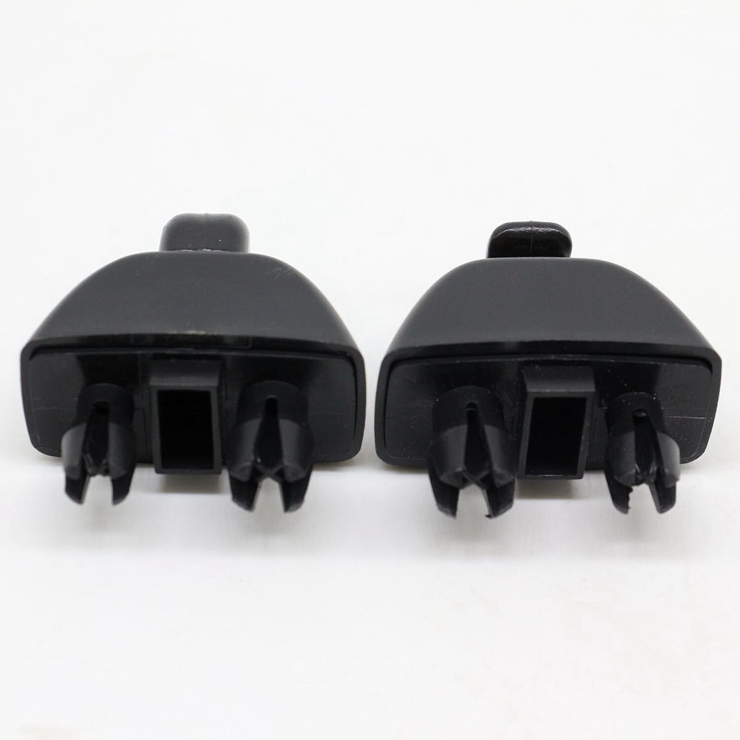 2Pcs Black Sun Visor Support Clip Retainer 6R0857561Y20 for VW for Passat 12-15
