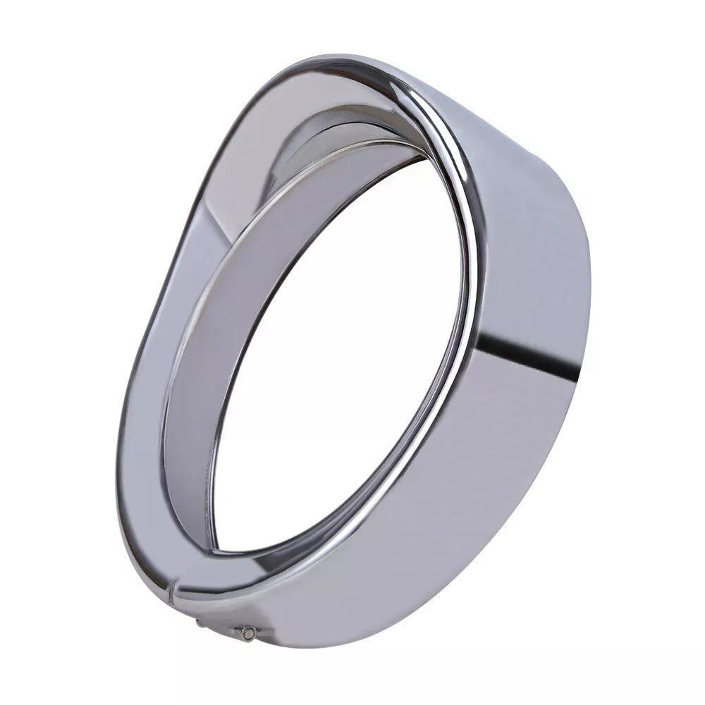 7-inch headlight trim ring with chrome bezel for Harley Street Glide FLHX n