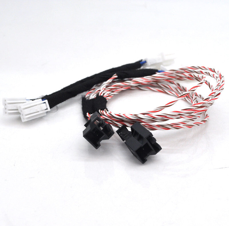 Retrofit LED Illuminated Door Sill courtesy cable footwell for Mercedes x247 GLB v