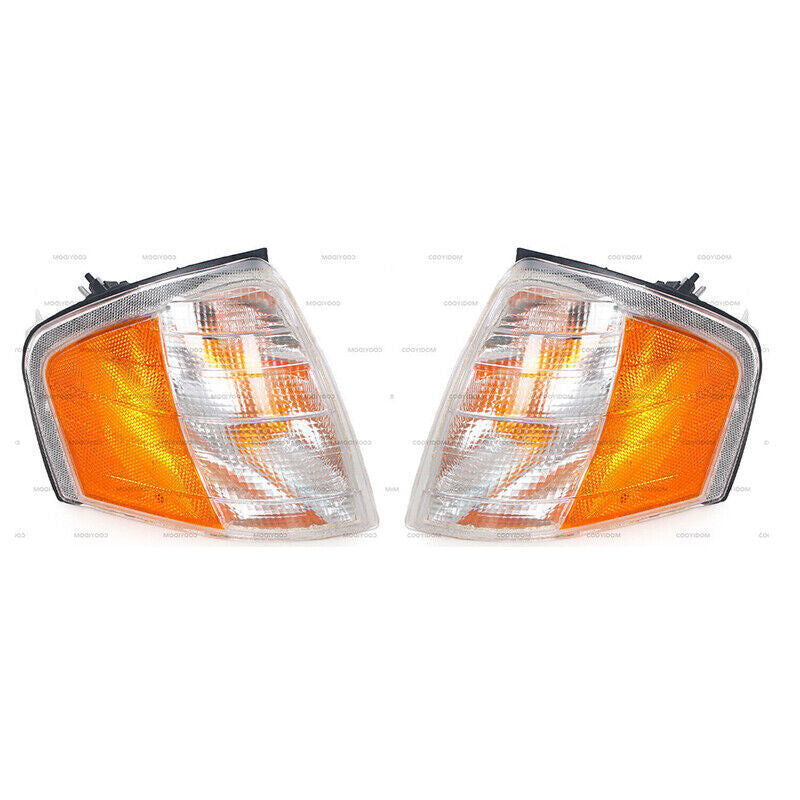 for Mercedes-Benz C Class C220 1994-2000 Pair Front Corner Lamp Turn Signal Lamp