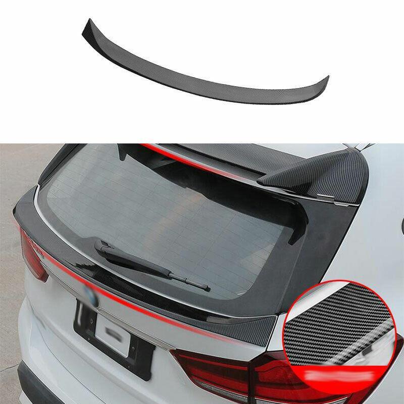 For 2018-2021 for BMW X3 G01 ABS Carbon Fiber Rear Spoiler Tail Trunk Lip Wing Bar1