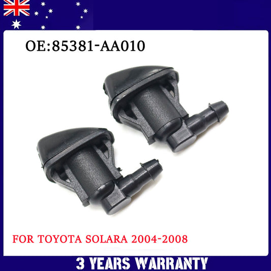 2PCS Windshield Wiper Spray Jet Washer Nozzle for SIENNA 2003-2010 1.8L v