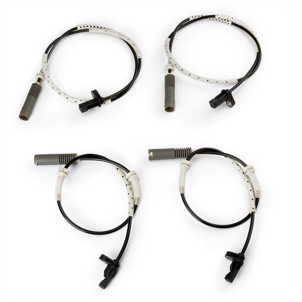 4-piece front + rear left + right ABS wheel speed sensors for BMW E82 128i 34526760425