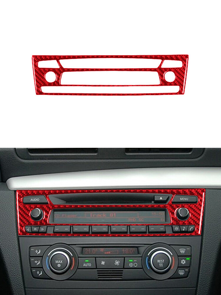 4Pcs Carbon Fiber Door Handle Cover Trim For X5 E70 X6 E71 2008-2013 Type A v
