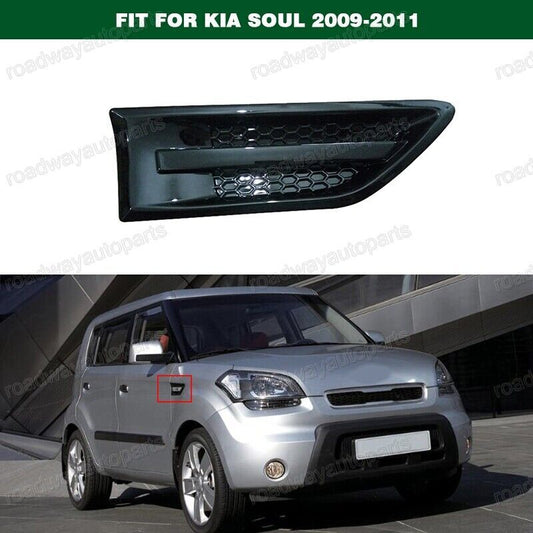 1Pair Side Marker Fender Cover Molding Decoration Trim for Kia Soul 2009-2011