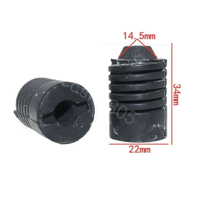 5 Pcs Car Bumper Hood Lower Slam Rubber Damper Buffer Stopper Fit for Toyota