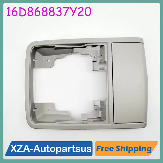 for VW for Jetta 6 MK6 11-14 Overhead Roof Console Sunglass Spectacles Holder Gray Q