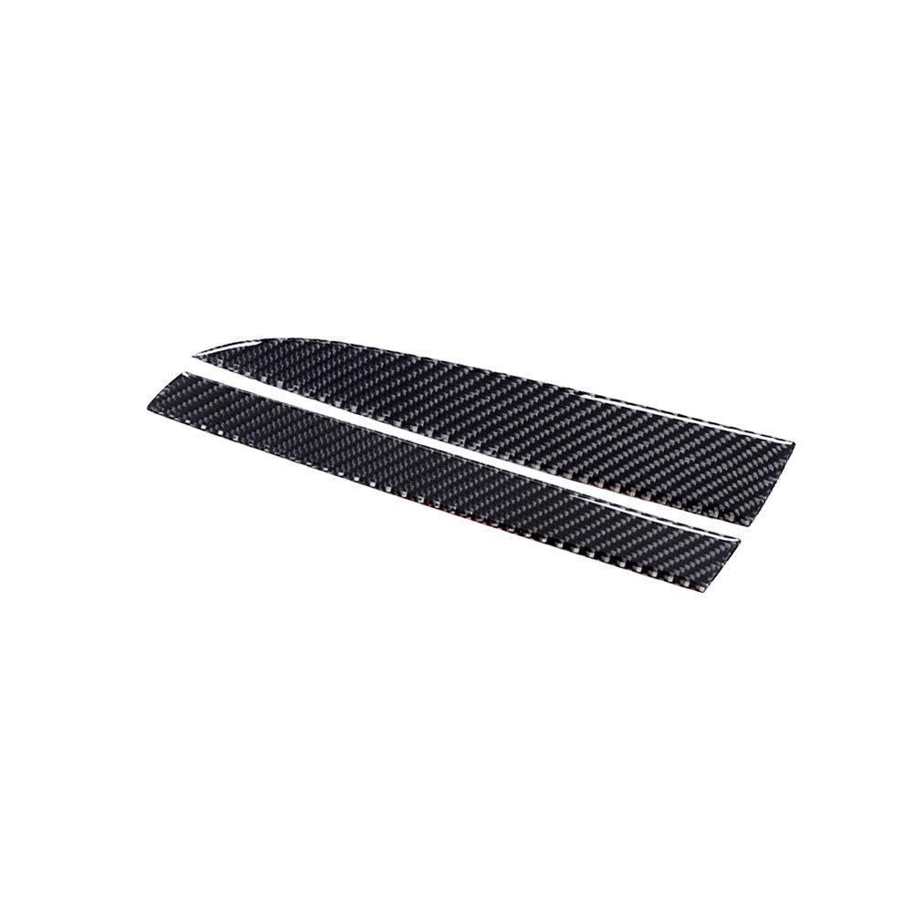 Red Carbon Fiber Passenger Sides Air Vent Trim For Outlander 2014-16 v