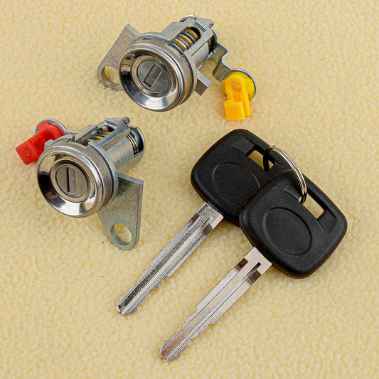 Door Lock Cylinder Tumbler Set fit for Corolla Geo Prizm 1993 to 1997 v