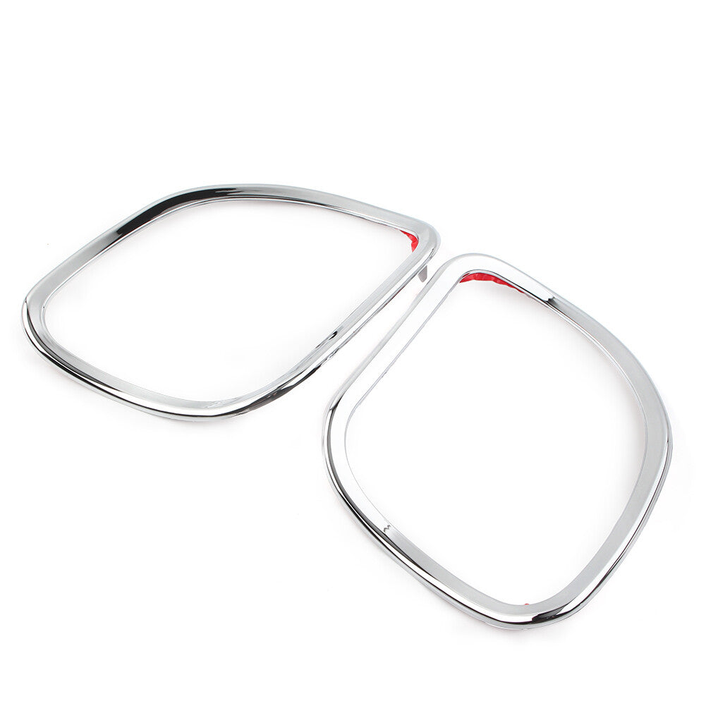 Chrome Front Speaker Trim for Harley Davidson Road Glide Custom FLTRX FLTR 15-18