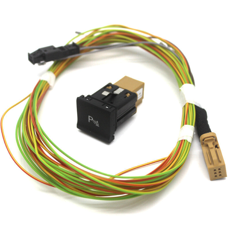 Harness Cable OPS Radar Parking Auxiliary Switch Button for VW Polo 2014-2017 v