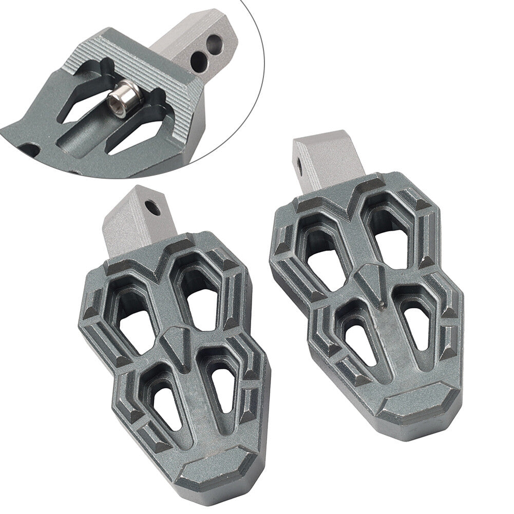 Rear Foot Pedal Rests Footpegs Gray For Benelli TNT 600 300 302S QJMotor 350 400