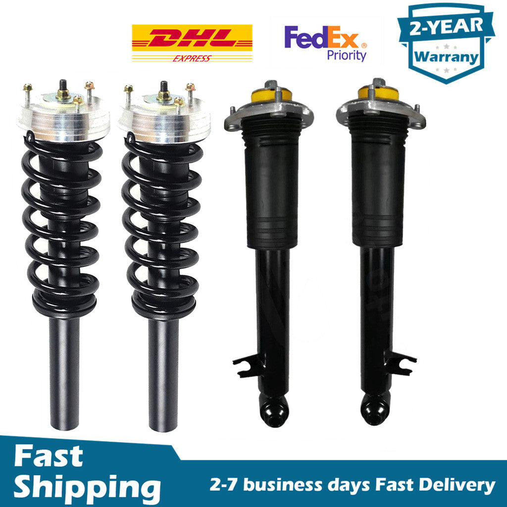 Full Set Front Rear Shock Struts Assys Without EDC for BMW X5 E70 X6 E71 2007-14