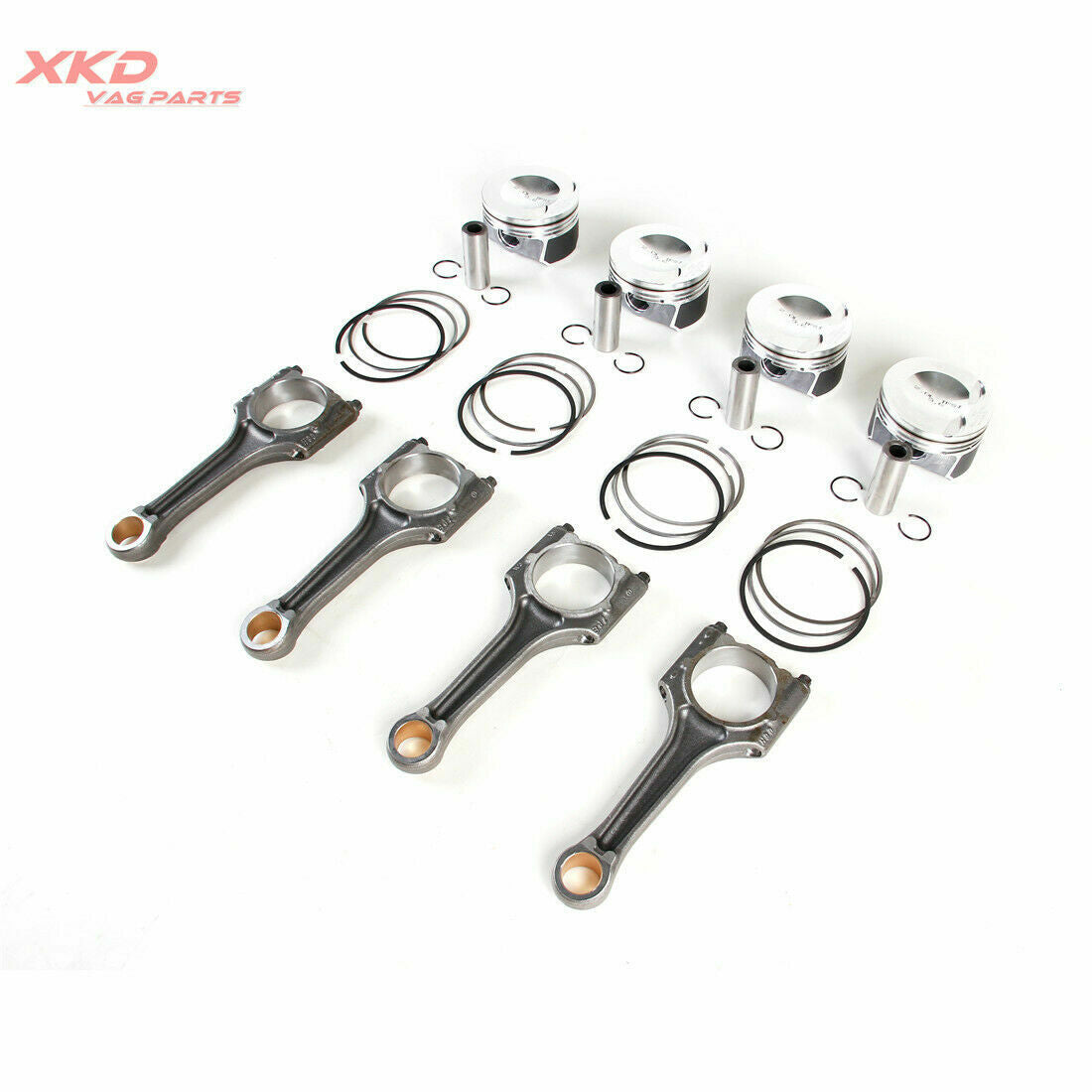 EA888 2.0T 21mm/82.51mm piston rings and connecting rods are suitable for Volkswagen for Tiguan CCTA CBFA