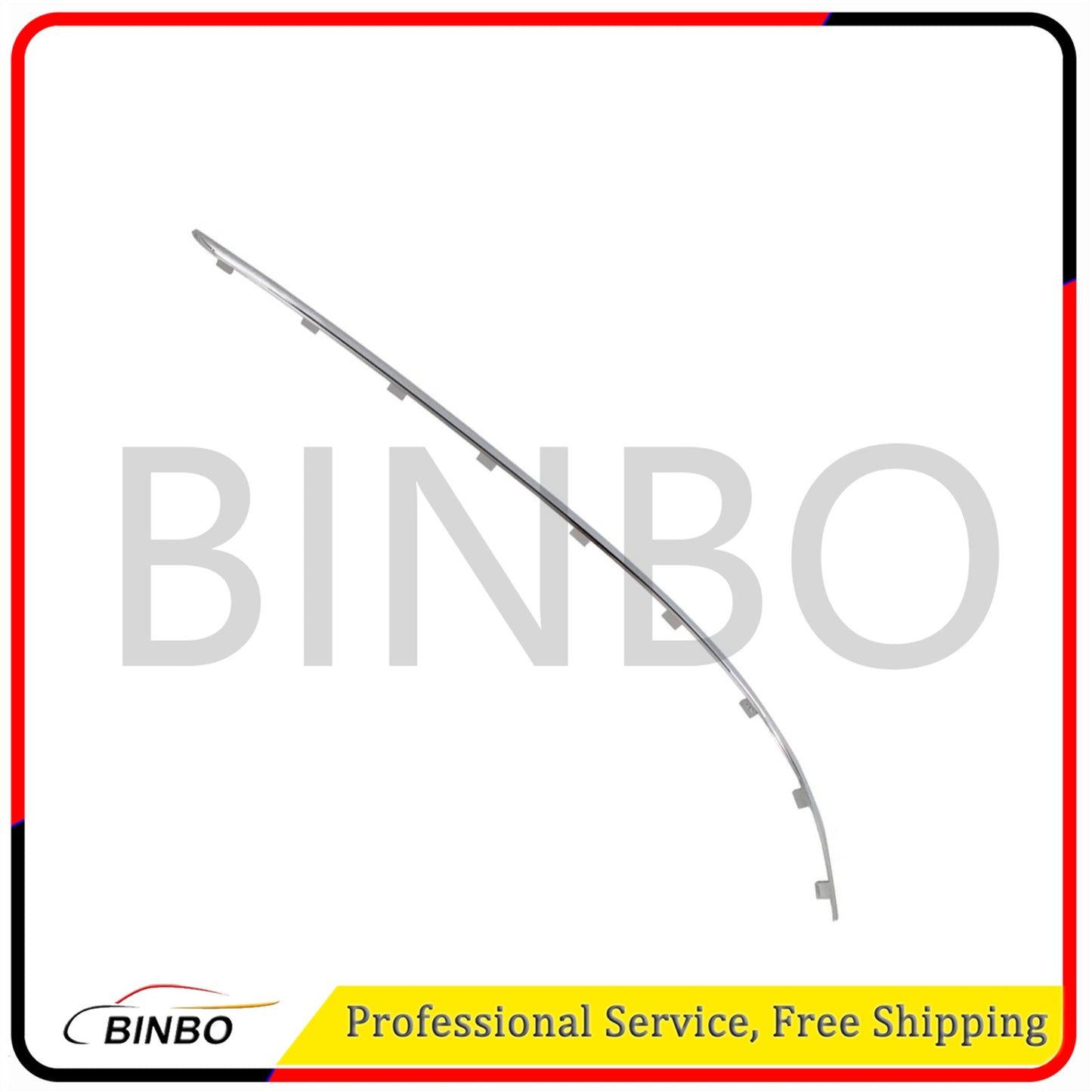 Rear Passenger Side Chrome Bumper Molding For 2008-11 for Mercedes-Benz C230 C250