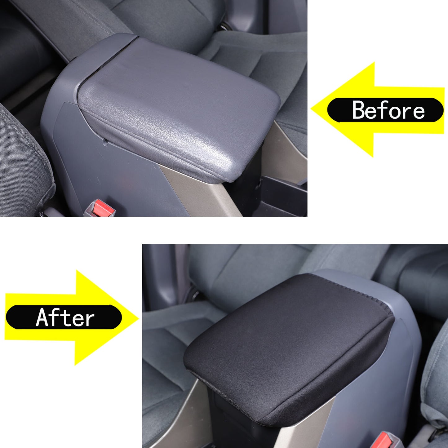 Center console cover and armrest protective cover suitable for Honda Pilot 2003-2008- n