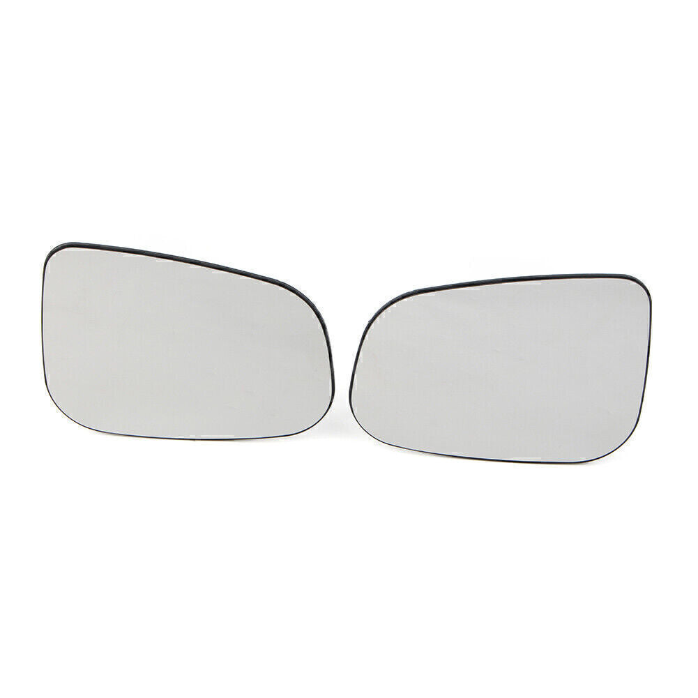 Pair Mirror Glass for Jaguar Vanden Plas XF XJ XJ8 XK XE I-PACE C2Z31946 Q