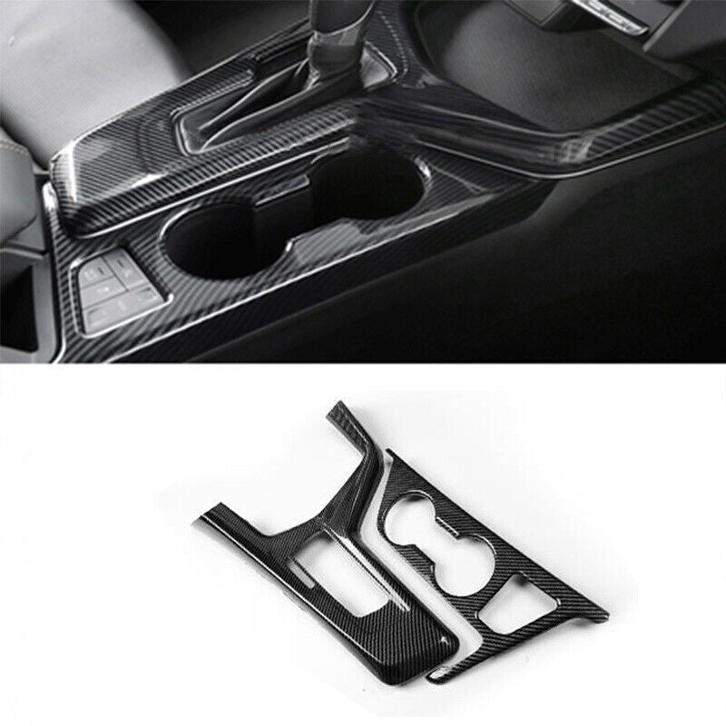 ABS Carbon Central Console Gear Shift Panel Cover 2022-2023 for Cadillac CT4 B n