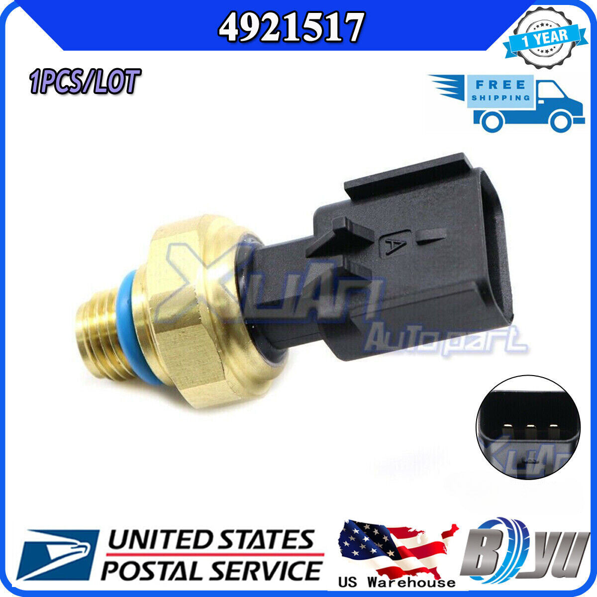 Brand new hydraulic switch sensor for ISX ISM ISX11.9 ISX15 US 4921517 v