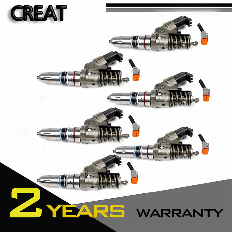 New 6 pcs 3411761 3087807 Fuel Injector Fit For Celect Engine N14