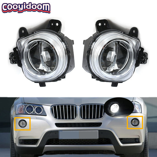 For 2014-2016 for BMW X5 F15 Pair New LED Fog Lights Fog Lamps Left Right