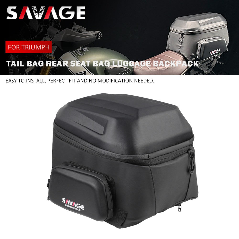 Tail Bag Rear for Seat Bag Luggage Backpack for Triumph Scrambler 400X Speed 400 T4 Q