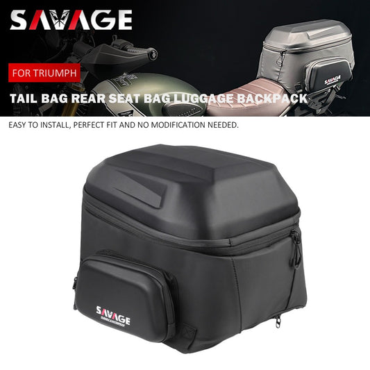 Tail Bag Rear for Seat Bag Luggage Backpack for Triumph Scrambler 400X Speed 400 T4 Q