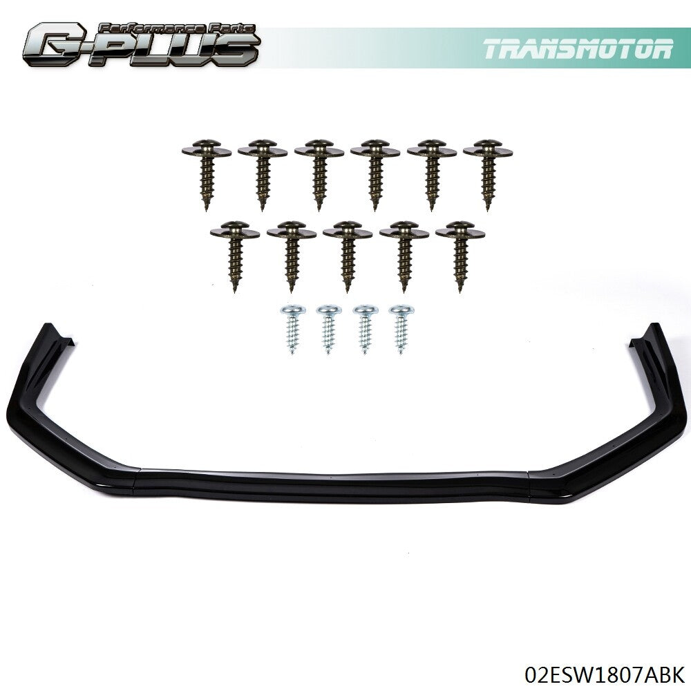 Black front bumper lip kit suitable for 2015-20 for Subaru WRX STI sedan CS style Q