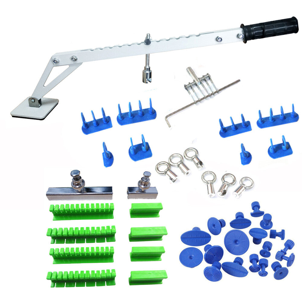 Portable Multi-Hook Pull Up Bar Single Leg Leveling Bar Car Repair 6 Finger v