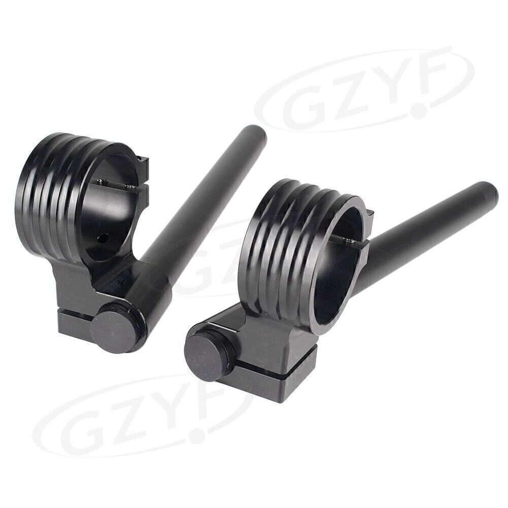 33mm Left+Right Clip On Motor Handlebar Fork Tube Universal Fit for Yamaha 3 Color Q
