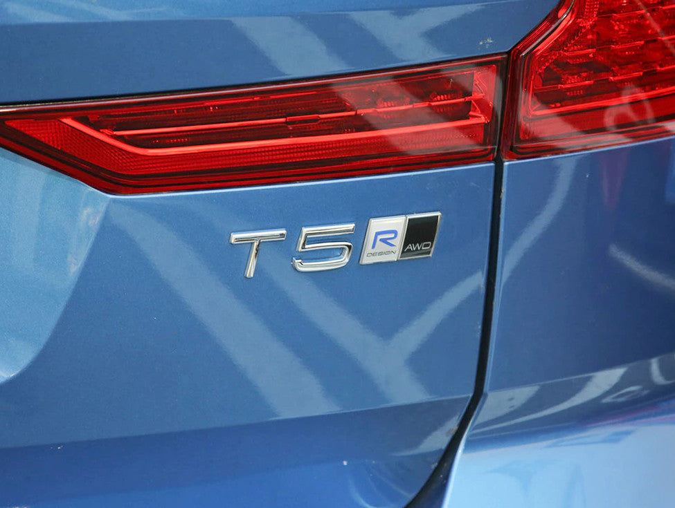 Suitable for Volvo boots, rear trunk badge stickers, decals, letter badges, AWD, black, brand new