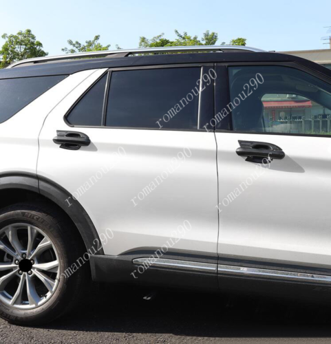 for ford  Explorer 2020-2021 Carbon Fiber Exterior Door Handle&Bowl Cover Trim