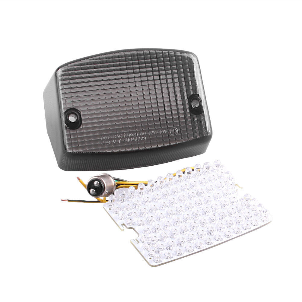 LED Tail Lamp Taillight Running Light Smoke Fit for KAWASAKI VULCAN 750 1986 - 2003 Q