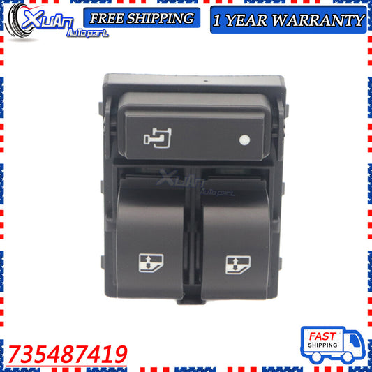 Brand new power window switch 735487419, compatible with for Peugeot Boxer for Citroën relays, for Fiat Ducato- v