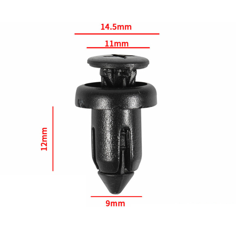 10 Car Plastic Bumper Panel Trim Fastener Clips for Honda