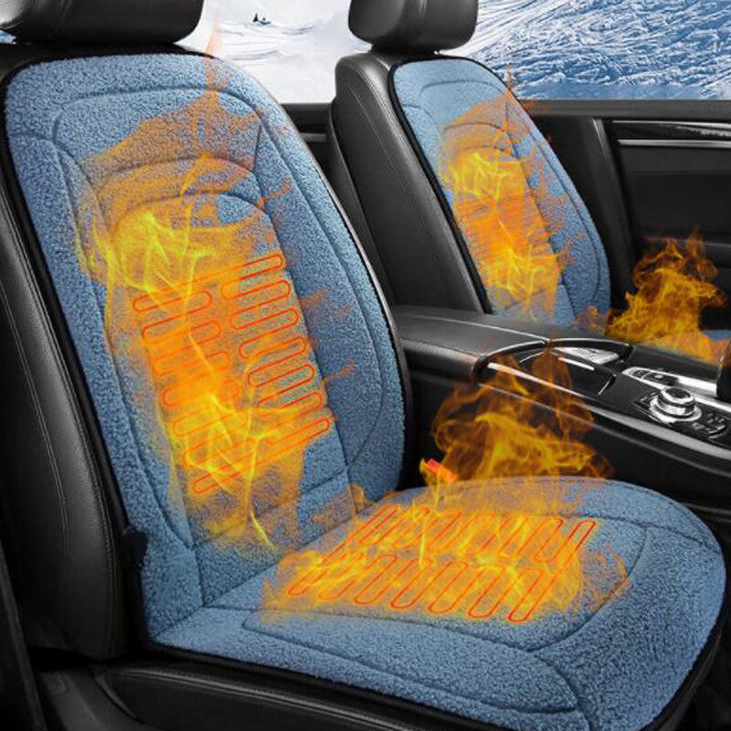 Universal Heated Car for Seat Cushion, 12V Full Back Car Truck for Seat Heater v