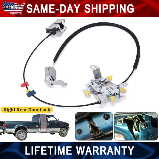 for Ford F250 F350 Super Duty Super Cab Rear Door Latch Locks Passenger Right RH