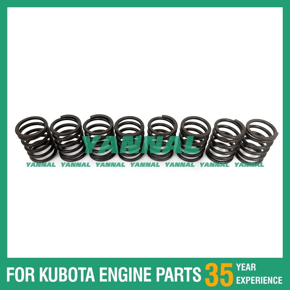 Brand new 8-piece valve spring set for V2203 and V2403 engine parts.