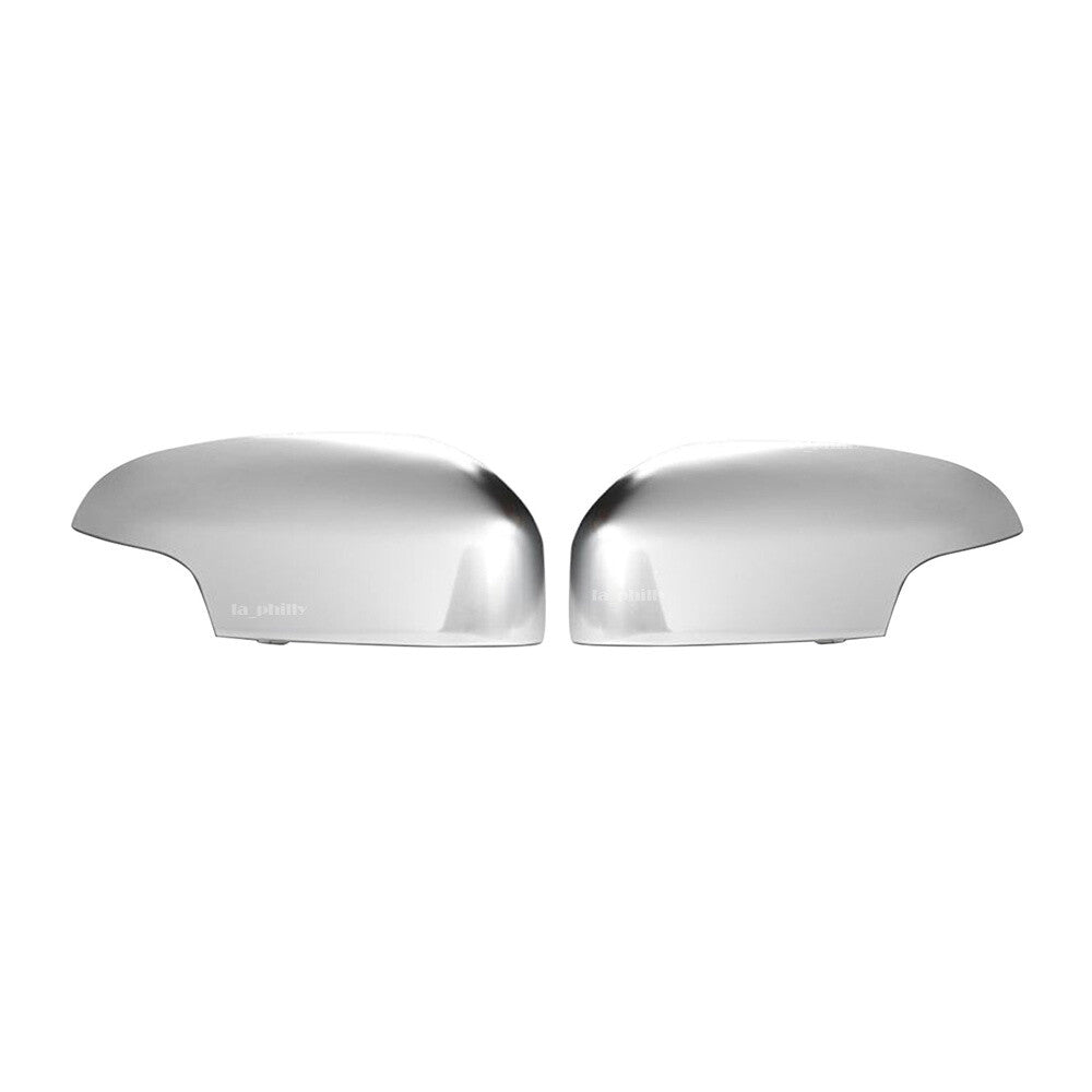 Pair Left Right Rearview Mirror Cover Primer for Volvo C30 S60 S80 S40 V50 V70