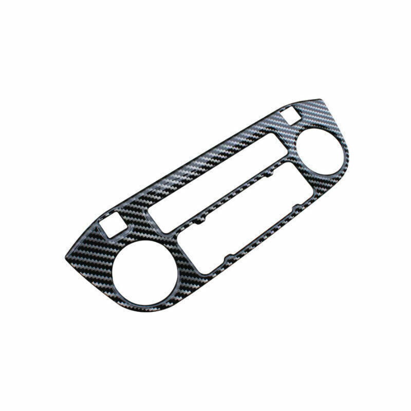 Console AC Switch Control Cover Trim for Kia Sportage R GL 11-16 Carbon Fiber