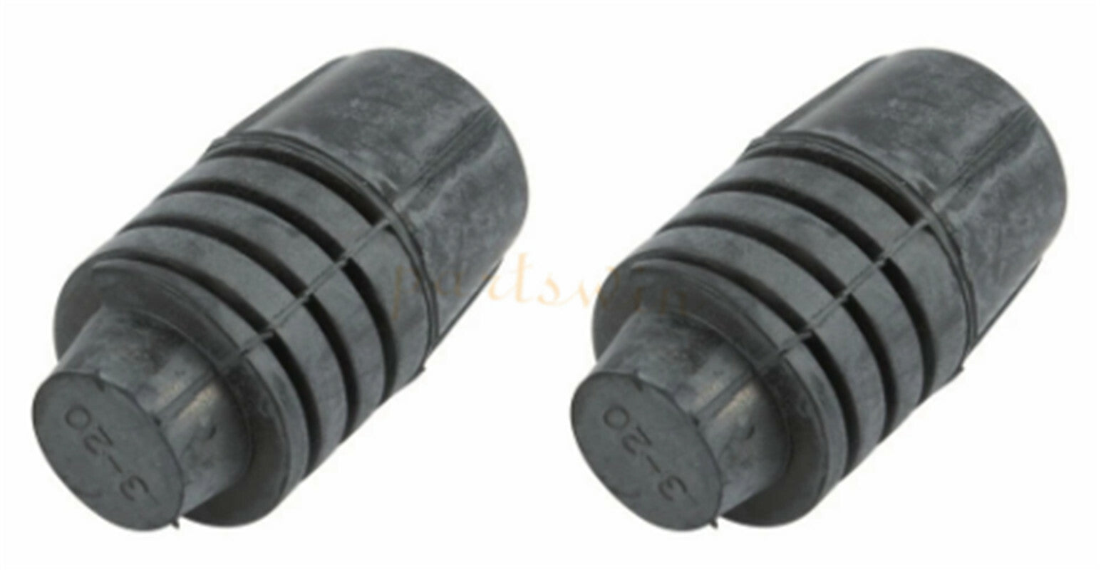 2-Piece Hooded Rubber Adjuster Bumper Pads for Civic , CRV, CRZ, Insight Fit ILX74144SR3- n
