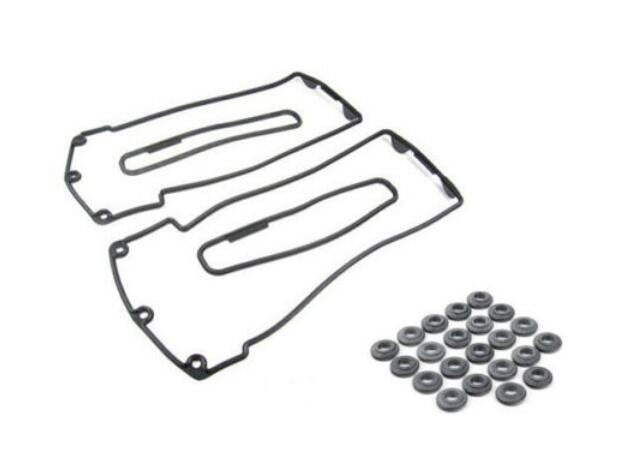 New L+R Valve Cover Set + 22 Grommets for E38 E39 E53 X5 735i 735Li 740i v