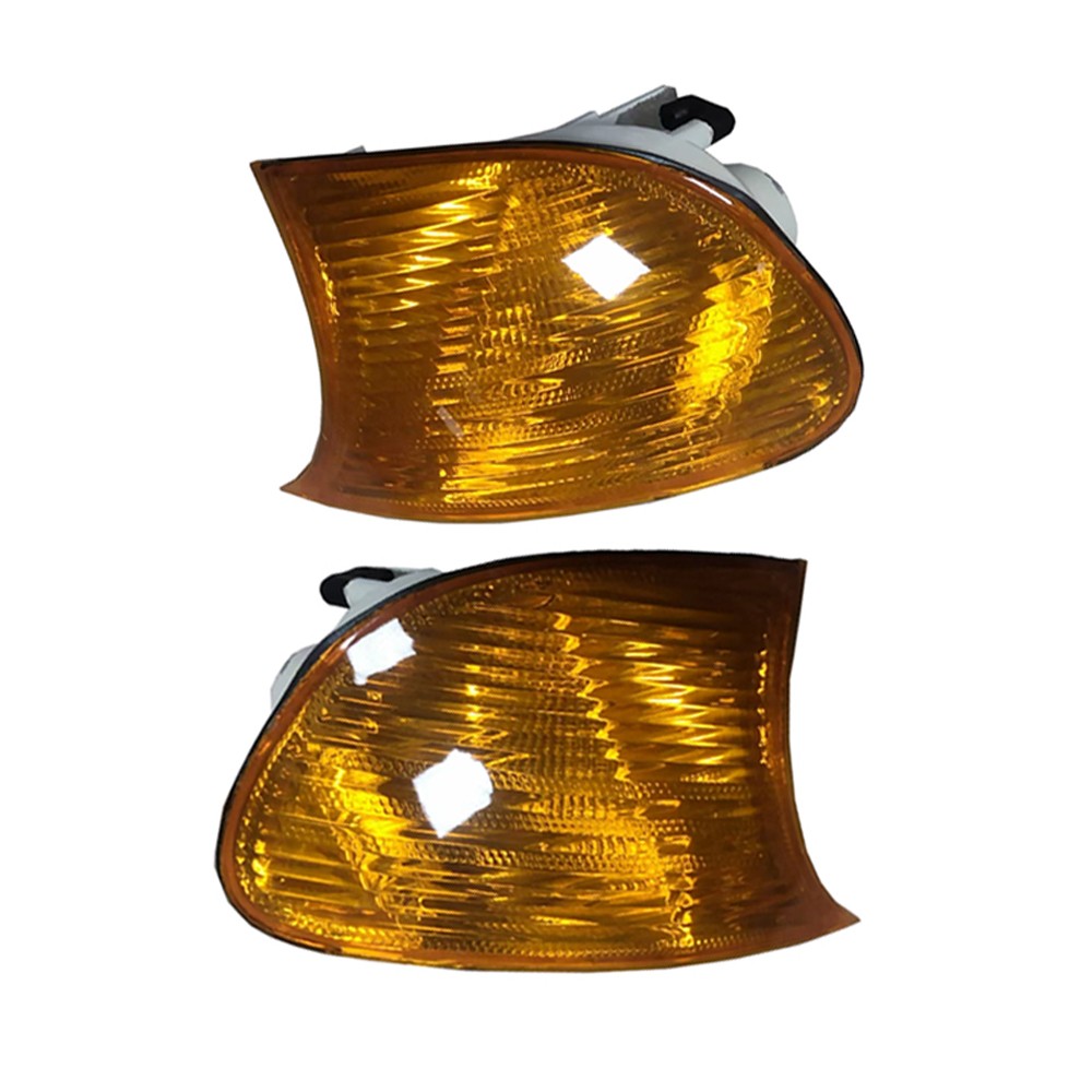 Fits For 3' E46 318Ci 320Ci 325Ci M3 Pair Front Corner Turn Signal Shell