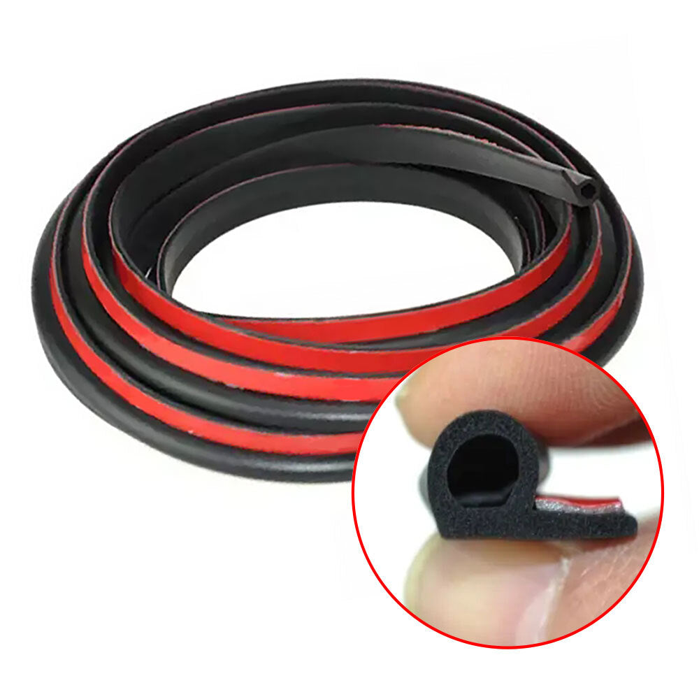 16.4-foot P-shaped rubber weatherstrip hollow GM door strip n