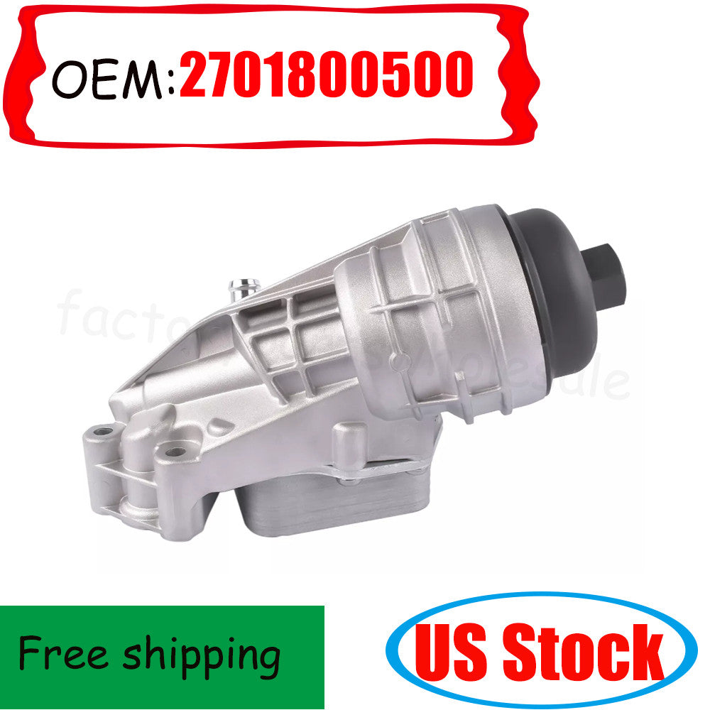 2701800500 Oil filter housing suitable for A220, CLA250, GLA250, A35, GLA35, AMG. n