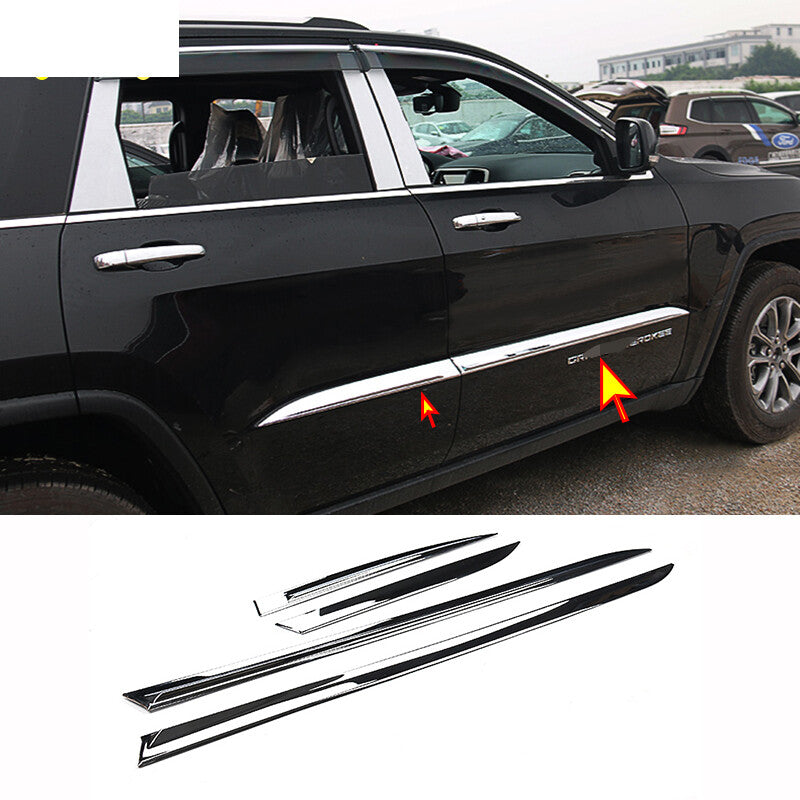 Door Body Side Line Cover for Jeep Grand Cherokee 2014-2020 Molding Bezel Trim