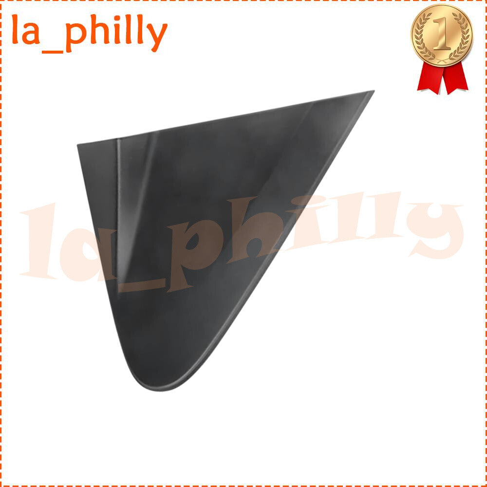 Front Door Garnish Window Glass Plate Cover Trim for Honda CITY 09 -14 Black RH