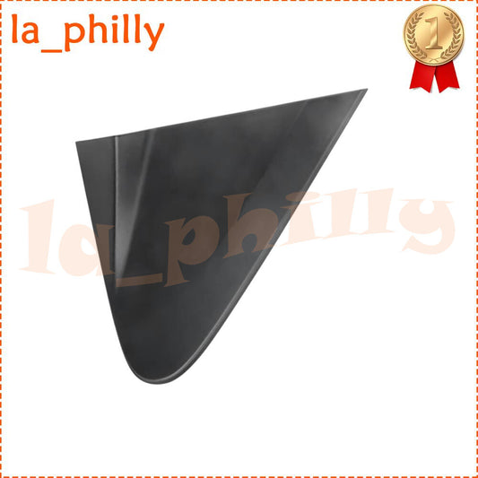 Front Door Garnish Window Glass Plate Cover Trim for Honda CITY 09 -14 Black RH